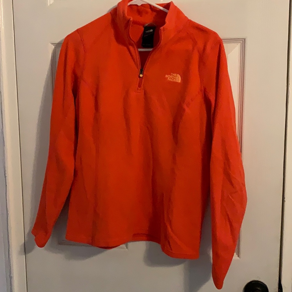 The North Face 3/4 zip fleece pull over